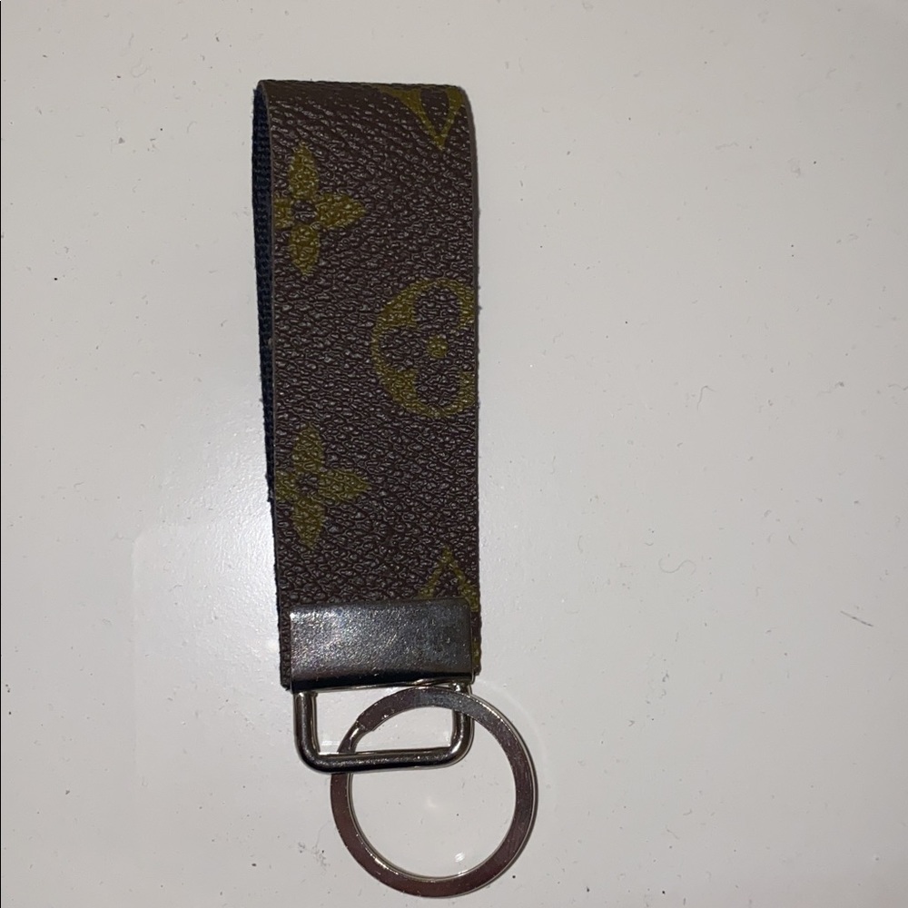 repurposed lv keychain